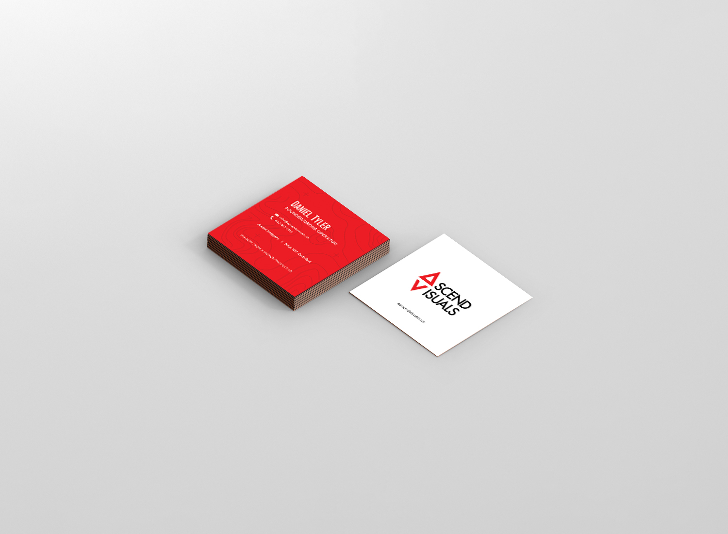 Ascend Visuals business cards